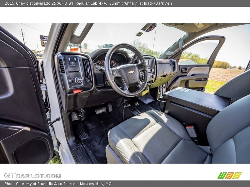 Summit White / Jet Black/Dark Ash 2015 Chevrolet Silverado 2500HD WT Regular Cab 4x4