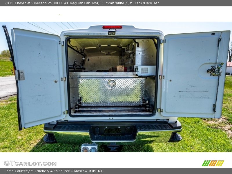 Summit White / Jet Black/Dark Ash 2015 Chevrolet Silverado 2500HD WT Regular Cab 4x4