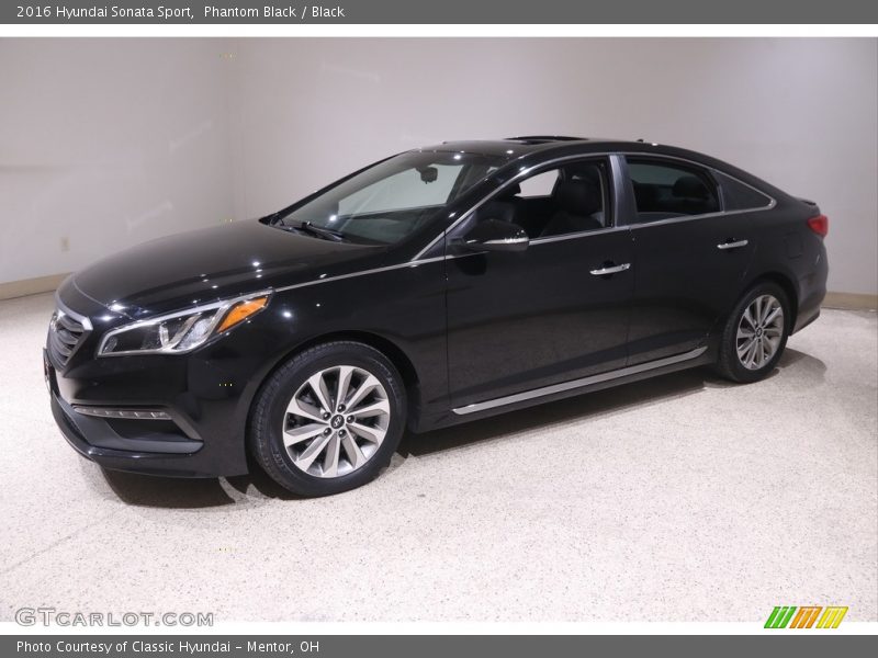 Phantom Black / Black 2016 Hyundai Sonata Sport