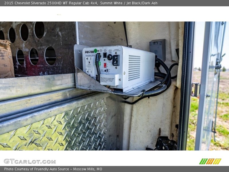 Summit White / Jet Black/Dark Ash 2015 Chevrolet Silverado 2500HD WT Regular Cab 4x4