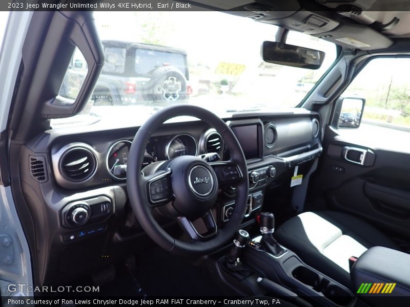 Earl / Black 2023 Jeep Wrangler Unlimited Willys 4XE Hybrid