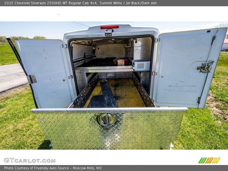 Summit White / Jet Black/Dark Ash 2015 Chevrolet Silverado 2500HD WT Regular Cab 4x4