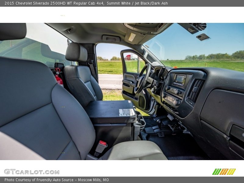 Summit White / Jet Black/Dark Ash 2015 Chevrolet Silverado 2500HD WT Regular Cab 4x4