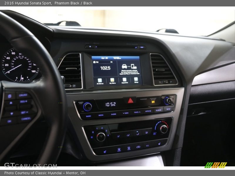 Phantom Black / Black 2016 Hyundai Sonata Sport