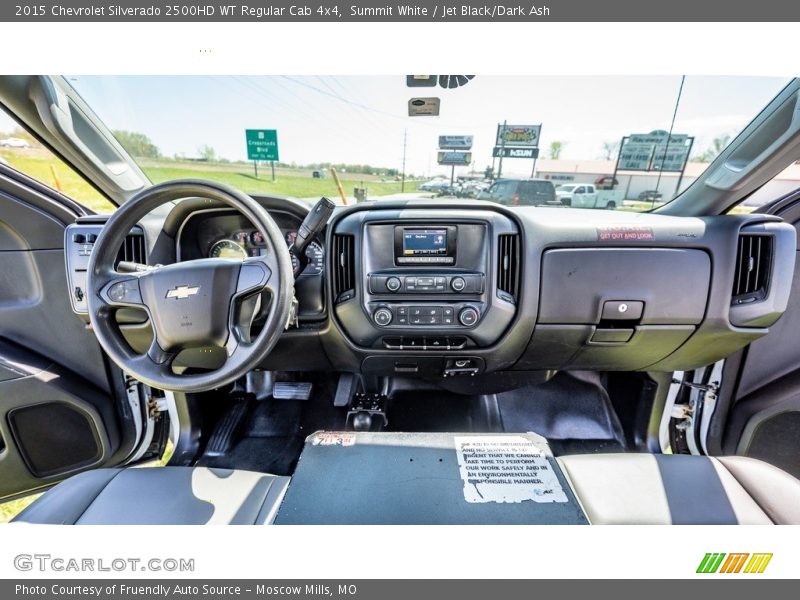 Summit White / Jet Black/Dark Ash 2015 Chevrolet Silverado 2500HD WT Regular Cab 4x4