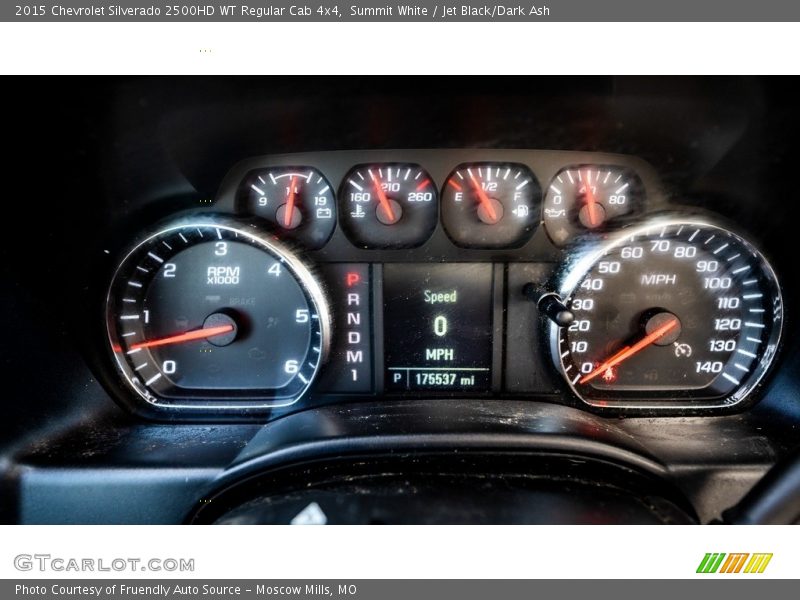 Summit White / Jet Black/Dark Ash 2015 Chevrolet Silverado 2500HD WT Regular Cab 4x4