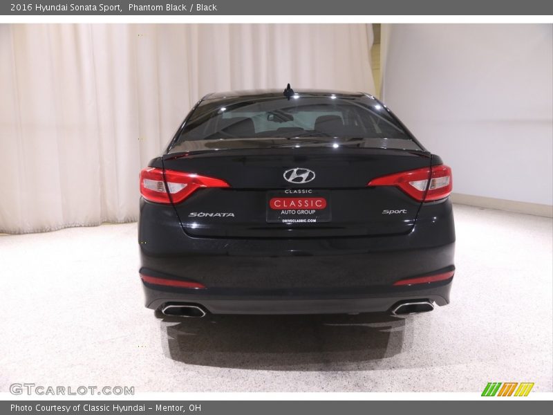 Phantom Black / Black 2016 Hyundai Sonata Sport