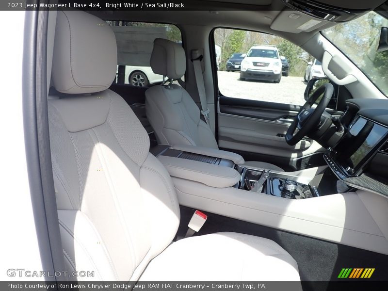 Bright White / Sea Salt/Black 2023 Jeep Wagoneer L Base 4x4