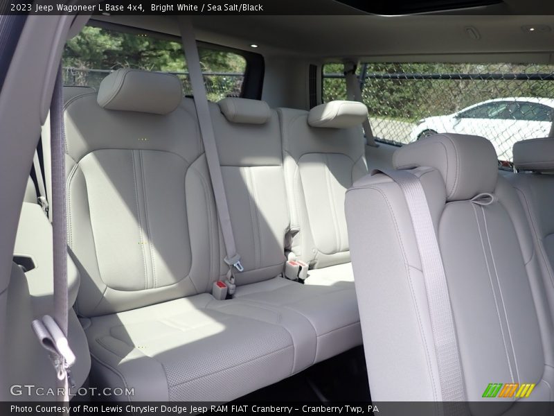 Bright White / Sea Salt/Black 2023 Jeep Wagoneer L Base 4x4