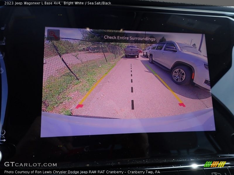 Bright White / Sea Salt/Black 2023 Jeep Wagoneer L Base 4x4