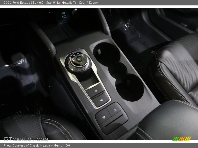 Star White Metallic Tri-Coat / Ebony 2021 Ford Escape SEL 4WD