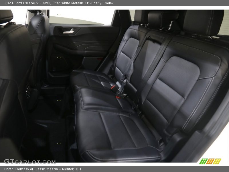 Star White Metallic Tri-Coat / Ebony 2021 Ford Escape SEL 4WD