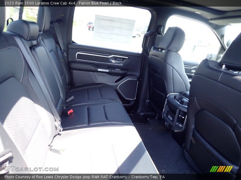 Patriot Blue Pearl / Black 2023 Ram 1500 Laramie Crew Cab 4x4