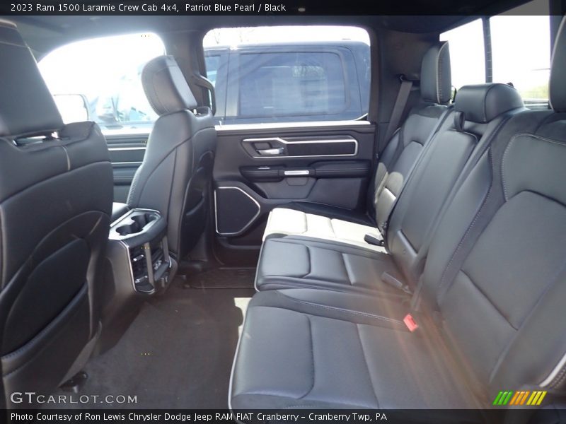 Patriot Blue Pearl / Black 2023 Ram 1500 Laramie Crew Cab 4x4