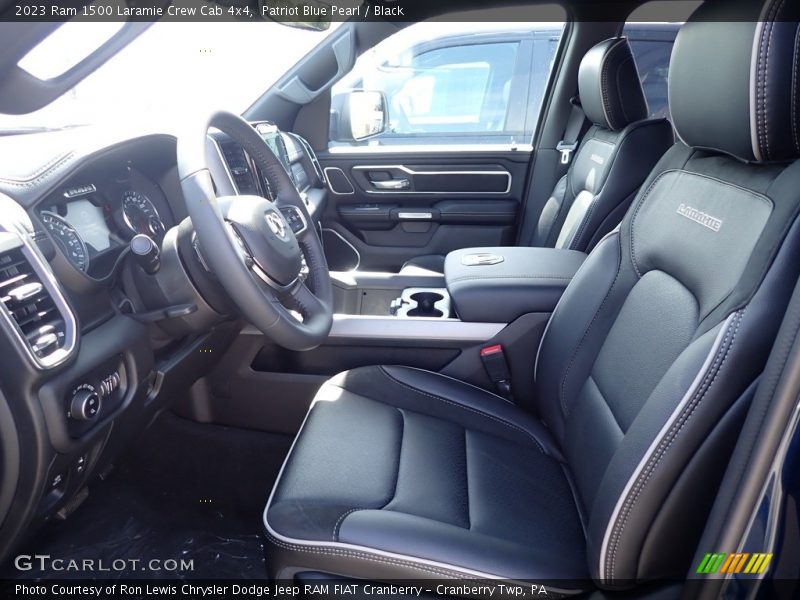 Patriot Blue Pearl / Black 2023 Ram 1500 Laramie Crew Cab 4x4