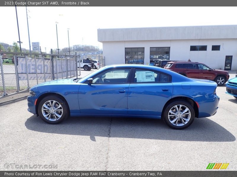 Frostbite / Black 2023 Dodge Charger SXT AWD