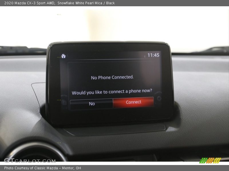Snowflake White Pearl Mica / Black 2020 Mazda CX-3 Sport AWD
