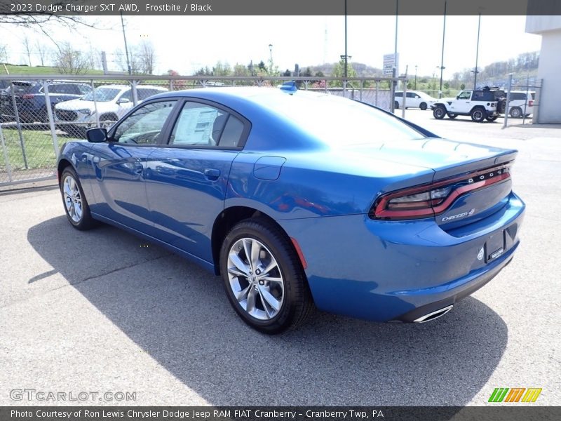 Frostbite / Black 2023 Dodge Charger SXT AWD