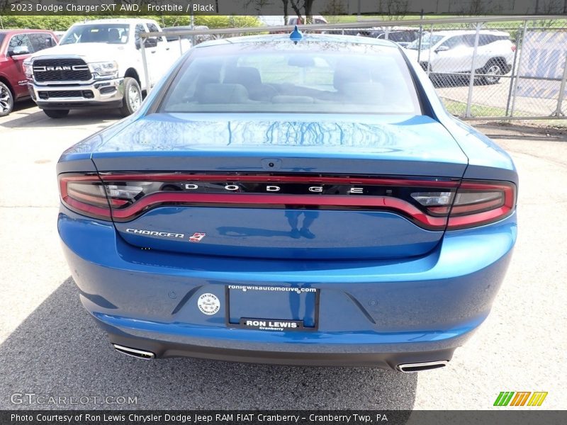 Frostbite / Black 2023 Dodge Charger SXT AWD