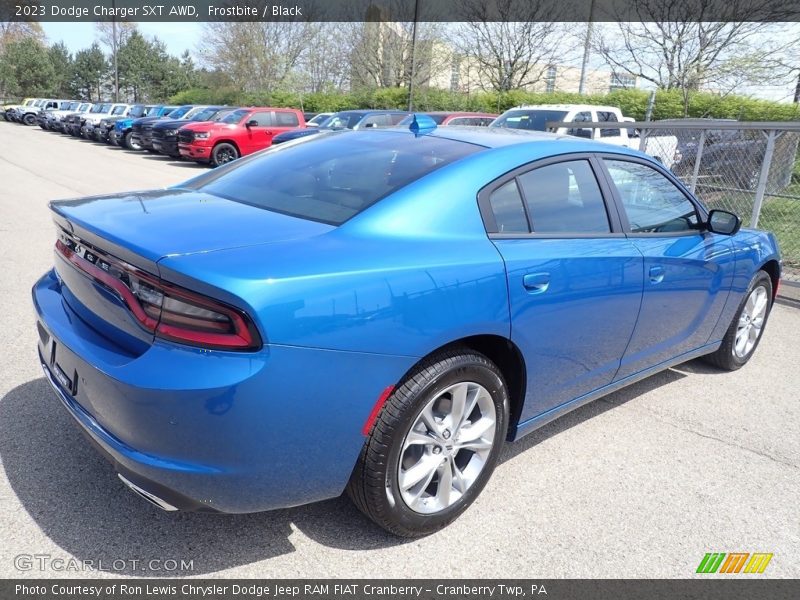 Frostbite / Black 2023 Dodge Charger SXT AWD