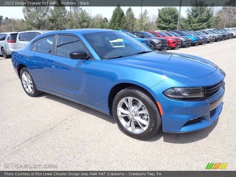 Frostbite / Black 2023 Dodge Charger SXT AWD