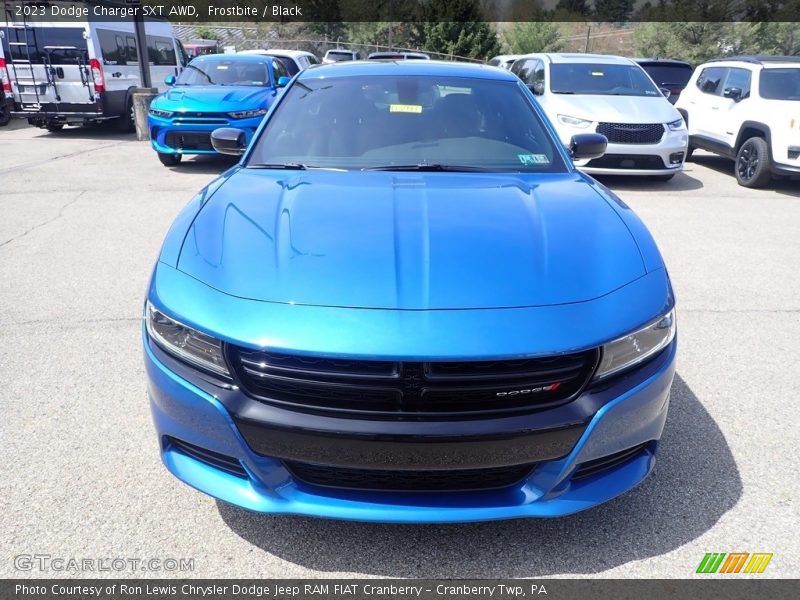 Frostbite / Black 2023 Dodge Charger SXT AWD