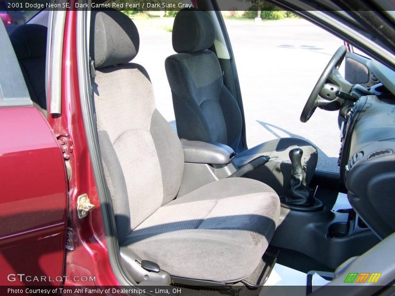 Dark Garnet Red Pearl / Dark Slate Gray 2001 Dodge Neon SE