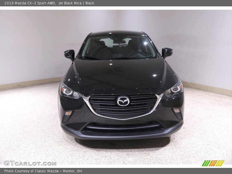 Jet Black Mica / Black 2019 Mazda CX-3 Sport AWD