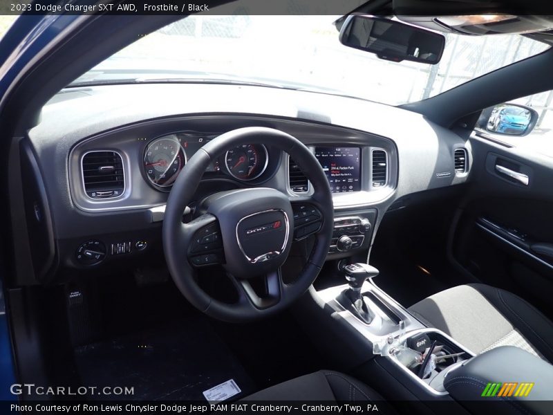 Frostbite / Black 2023 Dodge Charger SXT AWD