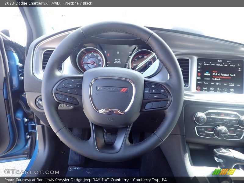 Frostbite / Black 2023 Dodge Charger SXT AWD