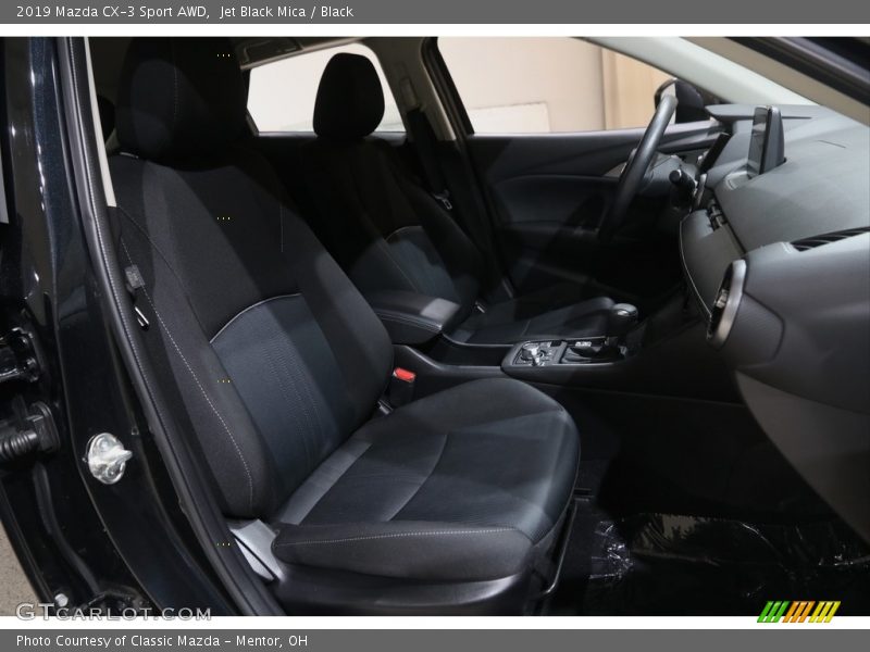 Jet Black Mica / Black 2019 Mazda CX-3 Sport AWD