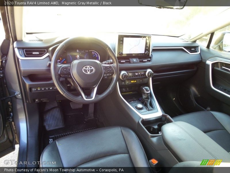 Magnetic Gray Metallic / Black 2020 Toyota RAV4 Limited AWD