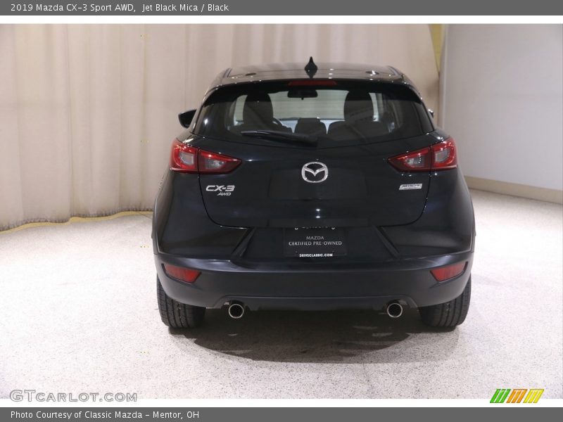 Jet Black Mica / Black 2019 Mazda CX-3 Sport AWD