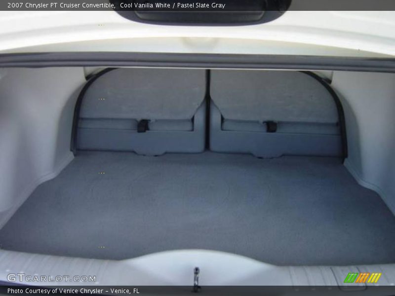 Cool Vanilla White / Pastel Slate Gray 2007 Chrysler PT Cruiser Convertible