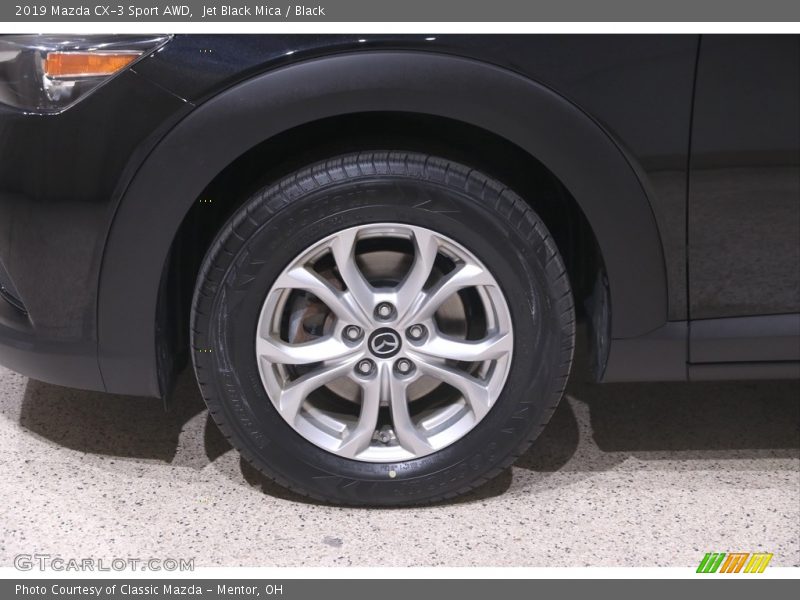 Jet Black Mica / Black 2019 Mazda CX-3 Sport AWD