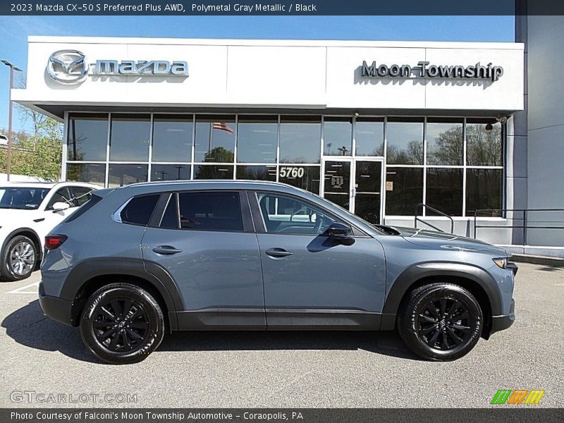 Polymetal Gray Metallic / Black 2023 Mazda CX-50 S Preferred Plus AWD
