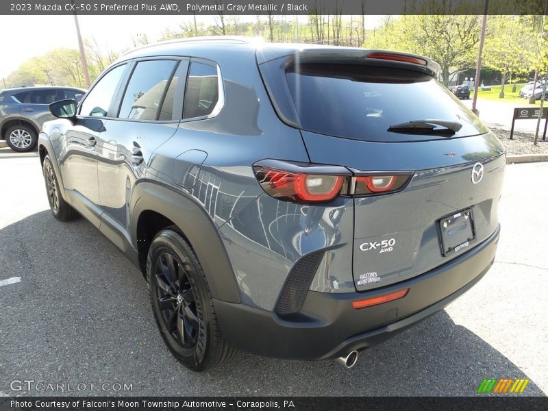 Polymetal Gray Metallic / Black 2023 Mazda CX-50 S Preferred Plus AWD