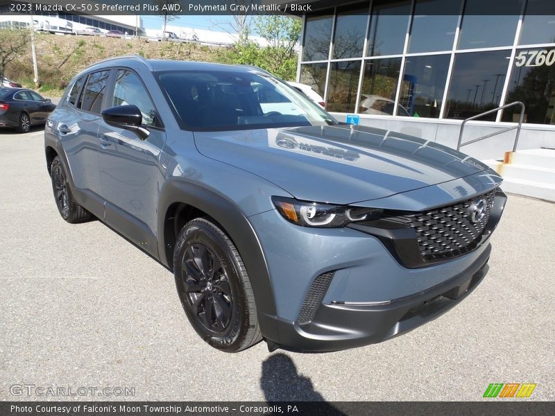 Polymetal Gray Metallic / Black 2023 Mazda CX-50 S Preferred Plus AWD