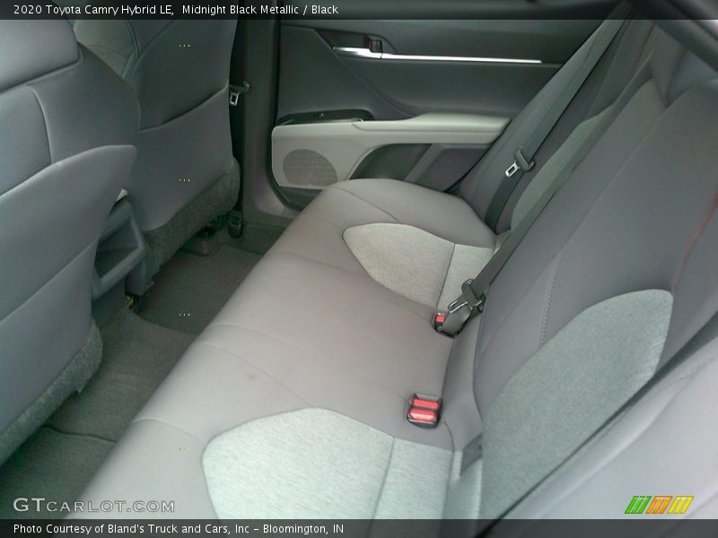 Midnight Black Metallic / Black 2020 Toyota Camry Hybrid LE