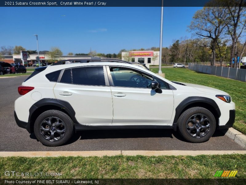 Crystal White Pearl / Gray 2021 Subaru Crosstrek Sport