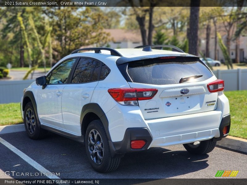 Crystal White Pearl / Gray 2021 Subaru Crosstrek Sport