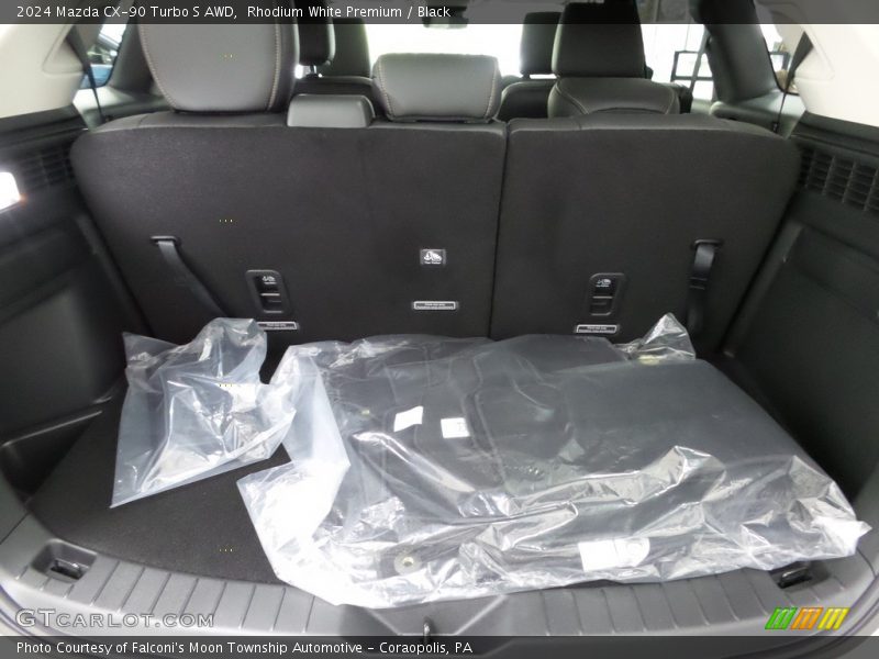 Rhodium White Premium / Black 2024 Mazda CX-90 Turbo S AWD