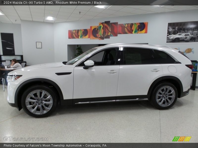  2024 CX-90 Turbo S AWD Rhodium White Premium