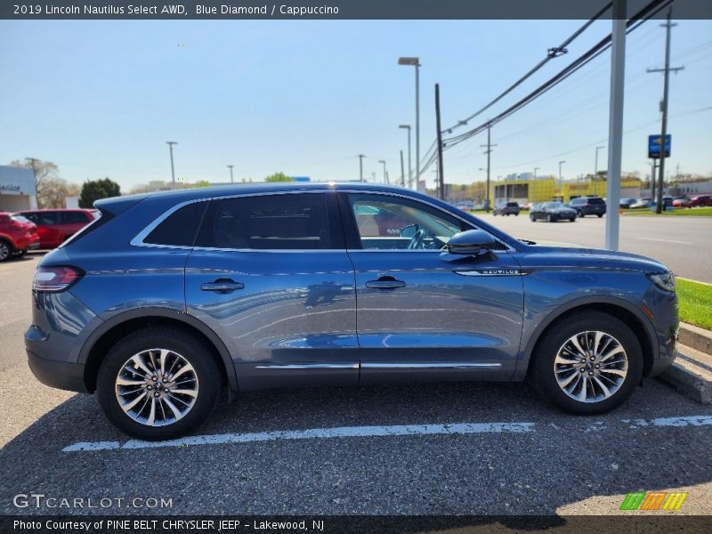 Blue Diamond / Cappuccino 2019 Lincoln Nautilus Select AWD