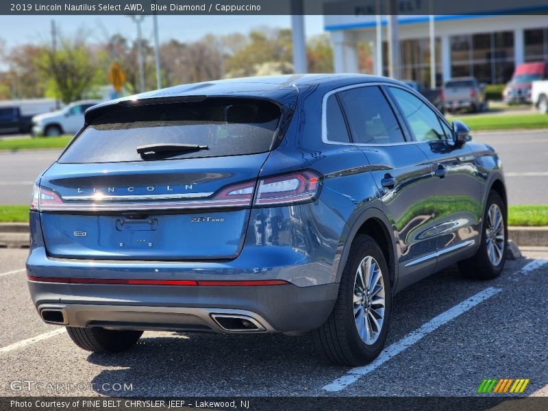 Blue Diamond / Cappuccino 2019 Lincoln Nautilus Select AWD