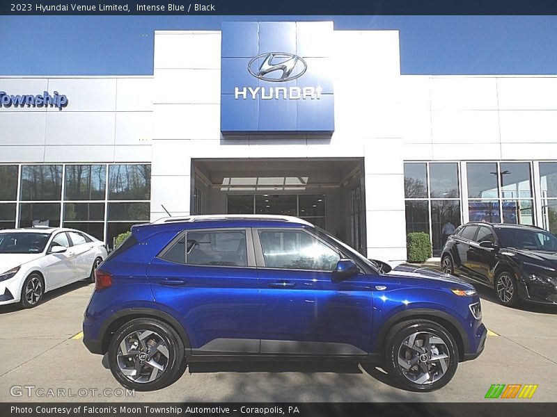 Intense Blue / Black 2023 Hyundai Venue Limited