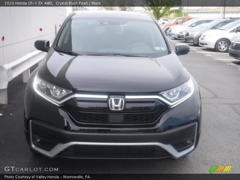 Crystal Black Pearl / Black 2020 Honda CR-V EX AWD