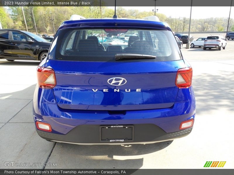 Intense Blue / Black 2023 Hyundai Venue Limited