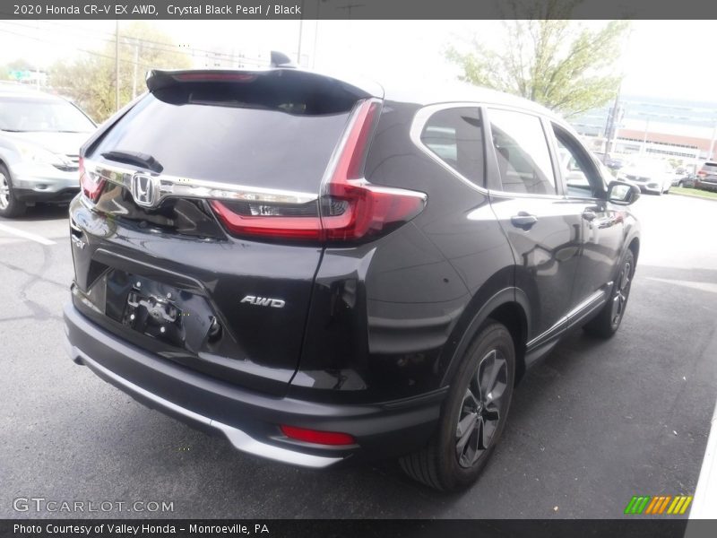 Crystal Black Pearl / Black 2020 Honda CR-V EX AWD