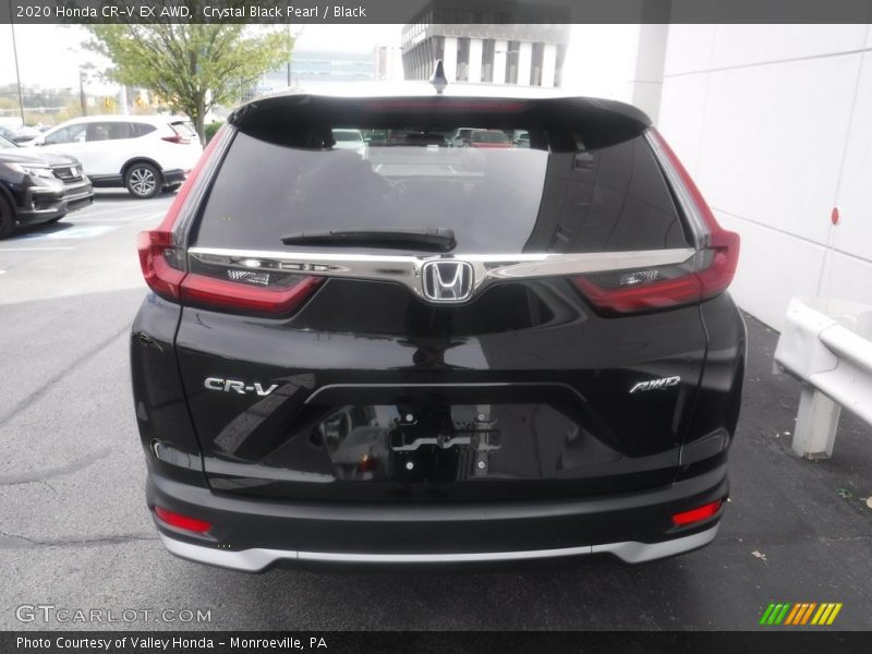Crystal Black Pearl / Black 2020 Honda CR-V EX AWD